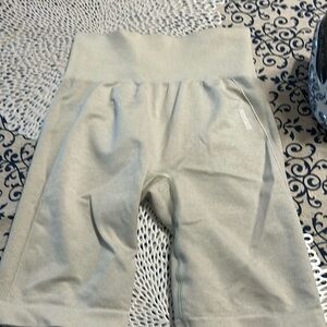 Gymshark short leggings size small lime color